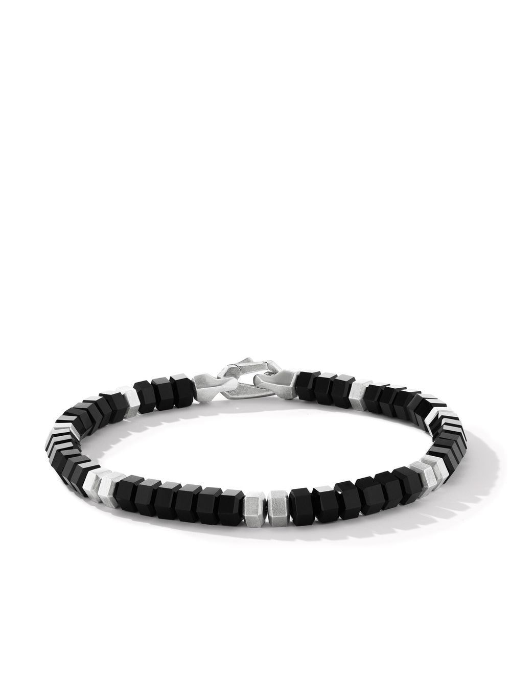 David Yurman Hex Bead Armreif mit Onyx - Schwarz von David Yurman