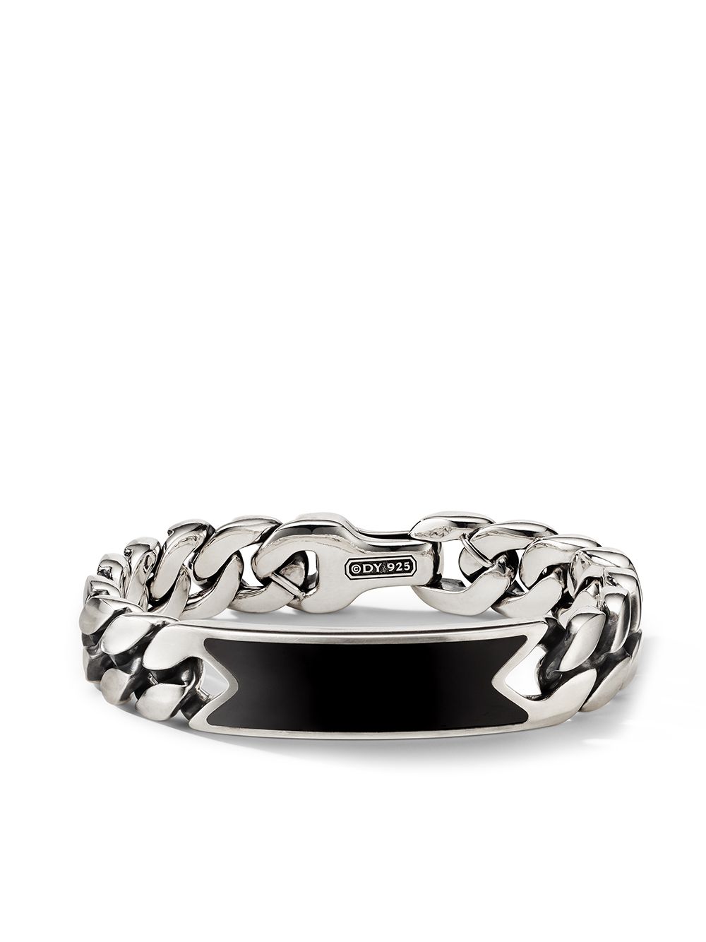 David Yurman Panzerkettenarmband mit Diamanten - Silber von David Yurman