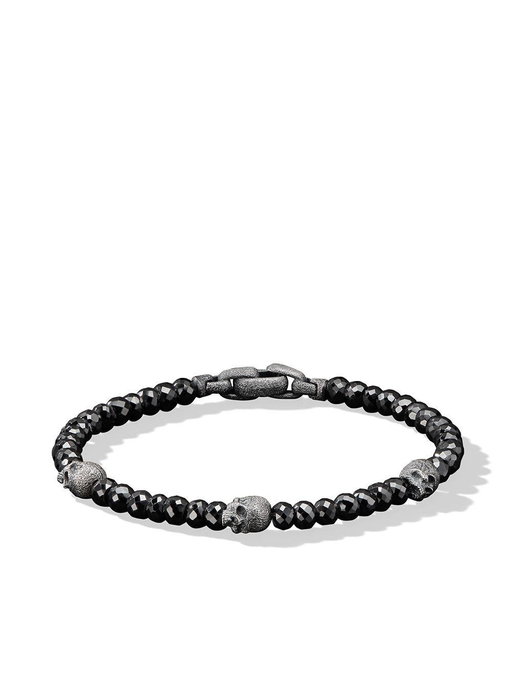 David Yurman Memento Mori Skull Station Armband - Silber von David Yurman