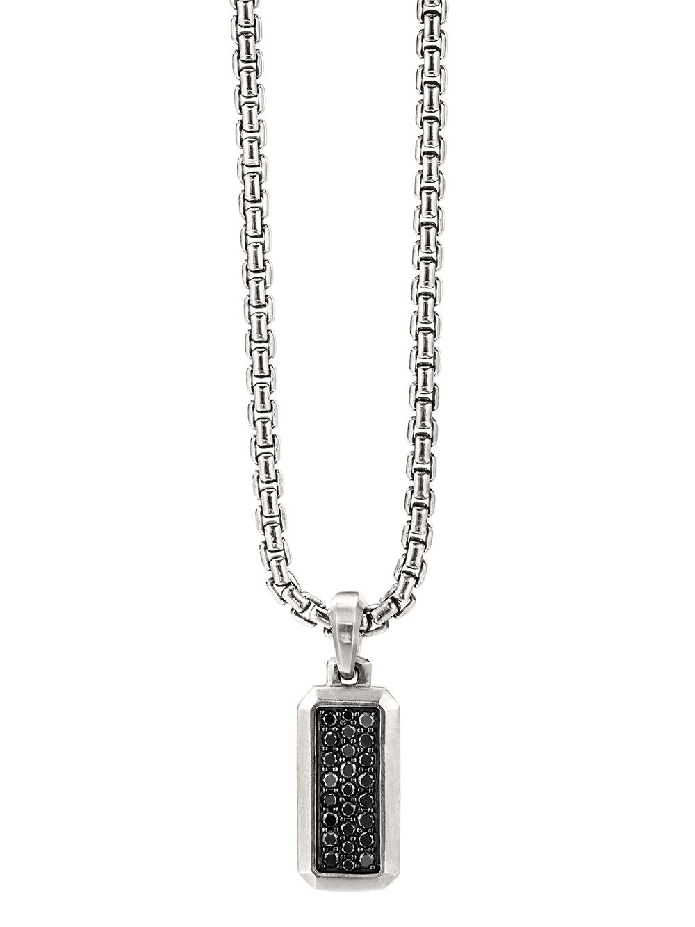 David Yurman Streamline Amulett mit Diamanten - Silber von David Yurman