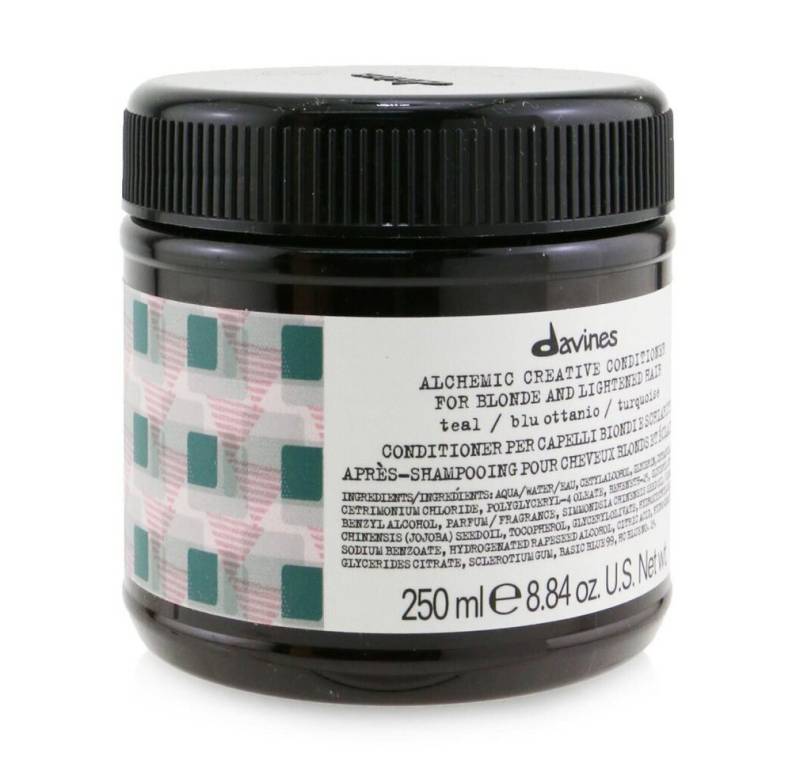 Davines Haarspülung Alchemic Creative Conditioner For Blonde And Lightened Hair Teal 250ml von Davines