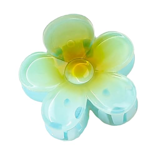 1 Stück Kleinn Blumen Haarklammer Haarspange 4cm, Hawaii Blumen Haarschmuck Rutschfeste Haarspangen Haarklammern Geschenk Für Damen Frauen Mädchen Haarstyling Zubehör von Davivian