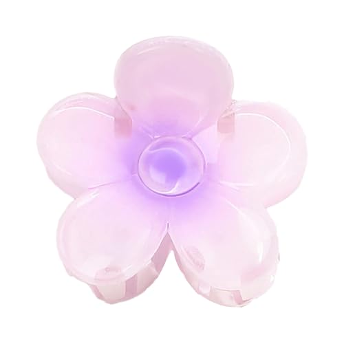 1 Stück Kleinn Blumen Haarklammer Haarspange 4cm, Hawaii Blumen Haarschmuck Rutschfeste Haarspangen Haarklammern Geschenk Für Damen Frauen Mädchen Haarstyling Zubehör von Davivian