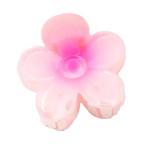 1 Stück Kleinn Blumen Haarklammer Haarspange 4cm, Hawaii Blumen Haarschmuck Rutschfeste Haarspangen Haarklammern Geschenk Für Damen Frauen Mädchen Haarstyling Zubehör von Davivian