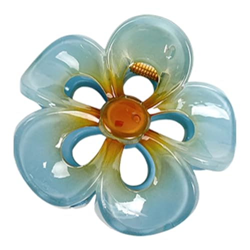 Blumen Haarklammer Haarspange Groß, Haarschmuck Rutschfeste Haarspangen Haarklammern Geschenk Für Damen Frauen Mädchen Haarstyling Zubehör von Davivian
