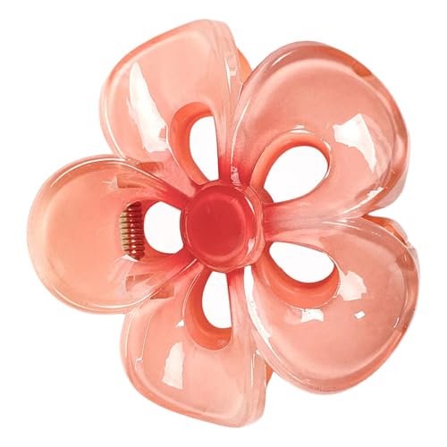 Blumen Haarklammer Haarspange Groß, Haarschmuck Rutschfeste Haarspangen Haarklammern Geschenk Für Damen Frauen Mädchen Haarstyling Zubehör von Davivian