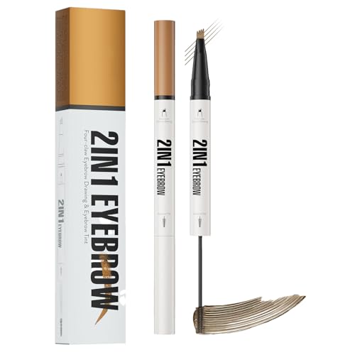 Davivian 4 Spitzen Augenbrauenstift | Präzisions Make Up Stift - Lang Anhaltender Verwischfester Brauenstift Für Frauen Und Mädchen Davivian 4 Spitzen Augenbrauenstift | Präzisions Make Up Stift - Lang Anhaltender Verwischfester Brauenstift Für Frauen Und Mädchen von Davivian