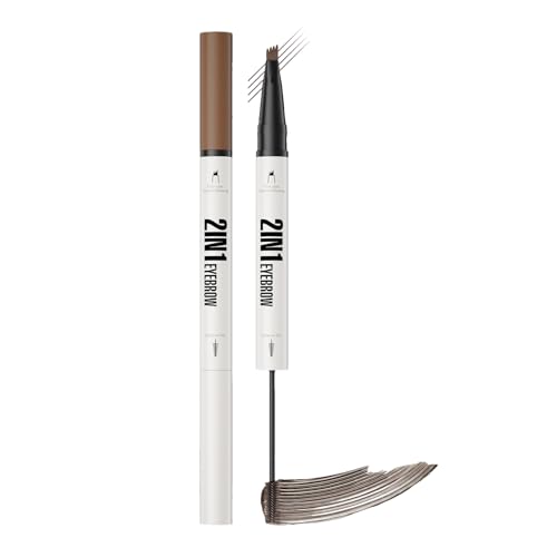 Davivian Augenbrauenstift Mit 4 Spitzen - Präzisions Make Up Stift zur Augenbrauenformung | Langanhaltender Definer für Damen und Mädchen Davivian Augenbrauenstift Mit 4 Spitzen - Präzisions Make Up Stift zur Augenbrauenformung | Langanhaltender Definer für Damen und Mädchen von Davivian