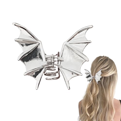 Davivian Krallen Clip - Flügelform Haarklemme Für Mädchen,Gothic Rutschfeste Barrettes Klammer Für Karneval Cosplay Mottopartys Damen von Davivian
