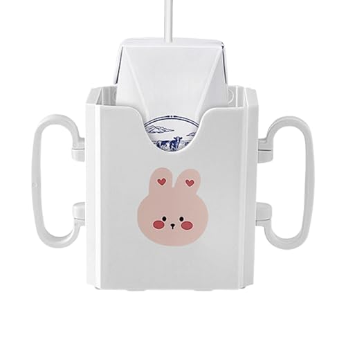 Davivian Lebensmittelbeutel Halter - Höhenverstellbarer Getränkebox-Halter,Klappbarer Wiederverwendbarer Getränkehalter Mit Griffigem Haltegriff Davivian Lebensmittelbeutel Halter - Höhenverstellbarer Getränkebox-Halter,Klappbarer Wiederverwendbarer Getränkehalter Mit Griffigem Haltegriff von Davivian