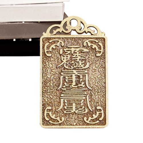 Davivian Münze Chinesisch - Anhänger Kette - Tragbares Sammlerstück Erinnerungsstück Für Damen Herren Dekorativer von Davivian