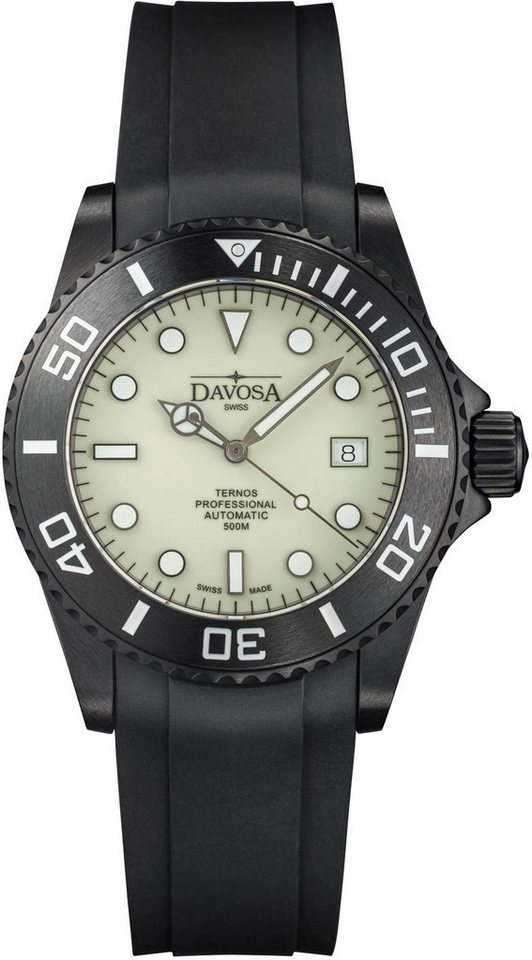 Davosa Automatikuhr TERNOS PROFESSIONAL MEGALUME Herren Automatikuhr von Davosa