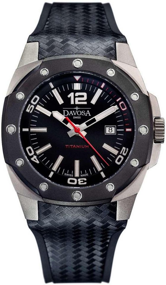 Davosa Automatikuhr TITANIUM AUTOMATIC Herren Automatikuhr, Mit Wechselband von Davosa