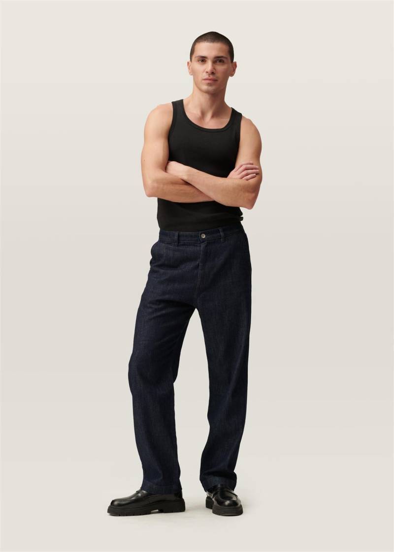 Baumwoll-Hanf-Chino Relaxed Fit Modell: Loom von Dawn