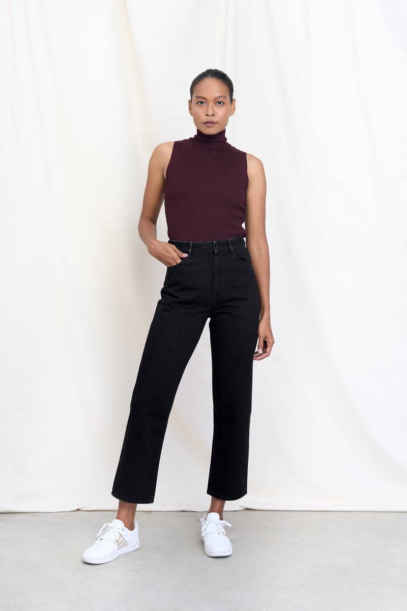 Jeanshose Wide Straight Modell: Minimal von Dawn