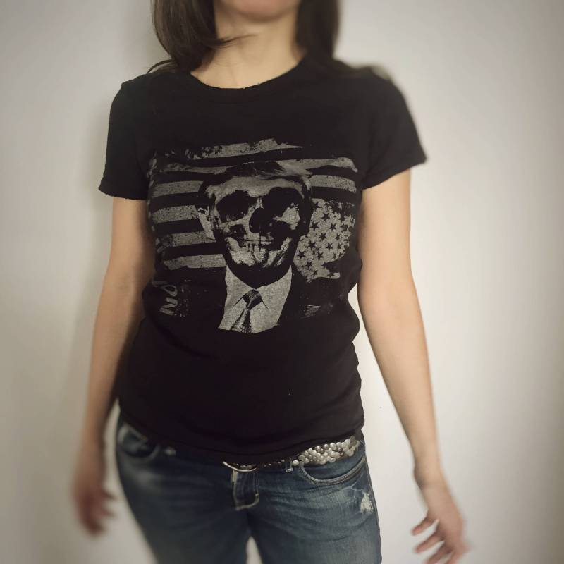 Nicht Mit Ihm - Skull Vintage T-Shirt von DawnOfDissent