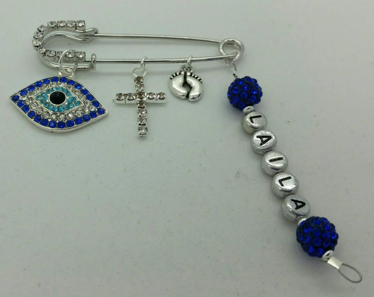 Taufnadel, Kinderwagennadel, Kommunionnadel, Anstecknadel, Baby Sicherheitsnadel, Kreuz Nadel, Baby-Dusche-Geschenk, Martyrika Anstecknadel von DawnbJewelry