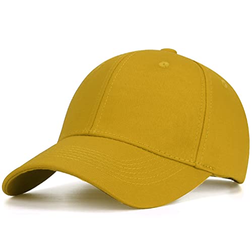 Dawnieee Unisex Baseball Cap, Einfarbig Baseballmütze Faltbarer Verstellbar Baseballkappe Outdoor Sonnenhut Lässiger Sommer Schnell trocknende Waschbare Baumwolle von Dawnieee