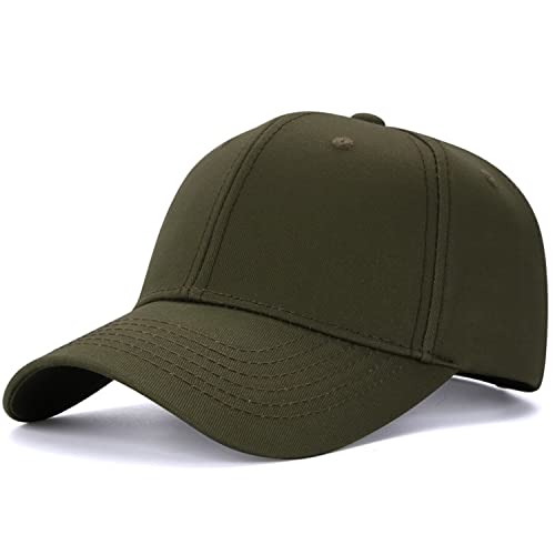 Dawnieee Unisex Baseball Cap, Einfarbig Baseballmütze Faltbarer Verstellbar Baseballkappe Outdoor Sonnenhut Lässiger Sommer Schnell trocknende Waschbare Baumwolle von Dawnieee