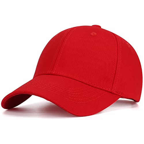 Dawnieee Unisex Baseball Cap, Einfarbig Baseballmütze Faltbarer Verstellbar Baseballkappe Outdoor Sonnenhut Lässiger Sommer Schnell trocknende Waschbare Baumwolle von Dawnieee