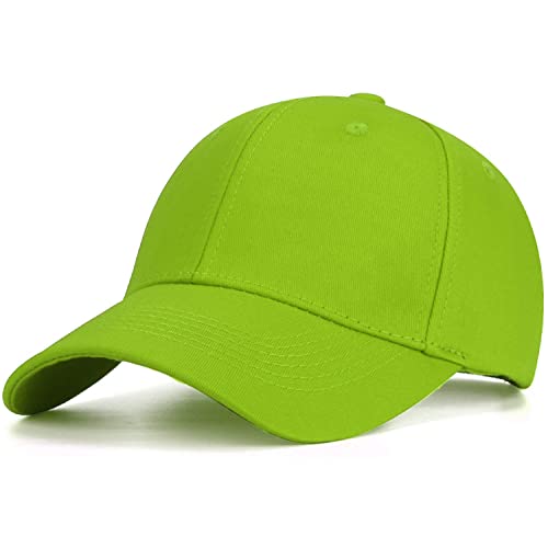 Dawnieee Unisex Baseball Cap, Einfarbig Baseballmütze Faltbarer Verstellbar Baseballkappe Outdoor Sonnenhut Lässiger Sommer Schnell trocknende Waschbare Baumwolle von Dawnieee