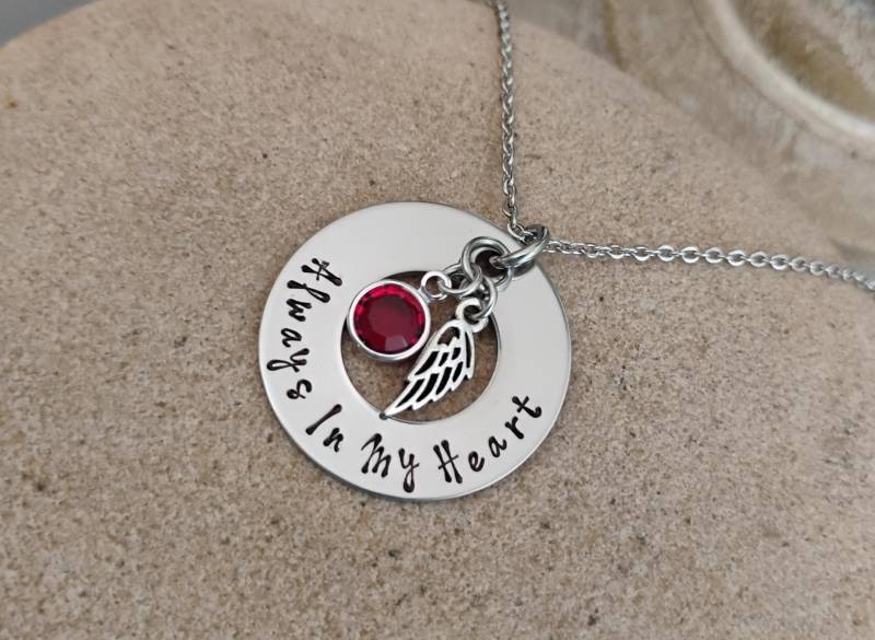 Trauerschmuck - Beileidsgeschenk-Halskette, Um Den Verlust Eines Geliebten Menschen Zu Ehren von DawnsMetalDesigns