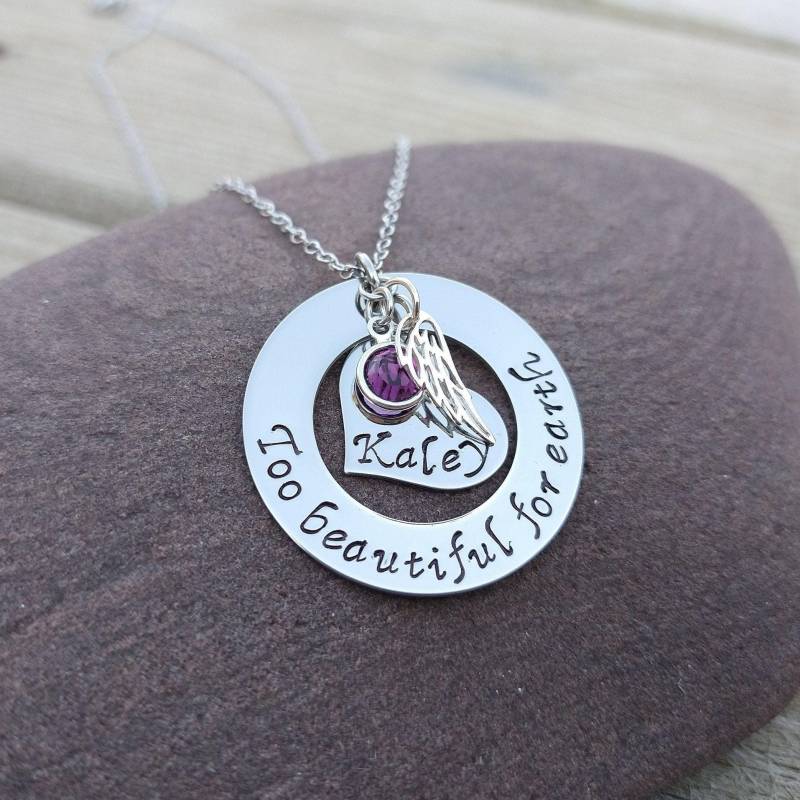 Trauerschmuck - Verlust Der Tochter von DawnsMetalDesigns