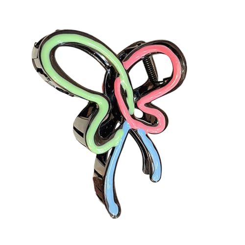 Bowknot Hair Claw Clip Für Frauen Robuste Konstruktionshaarklaue Perfekt Für Die Erzeugung Eleganter Frisuren Alltag von Dawutocap