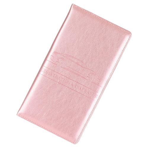 Dawutocap Karten- und Versicherungshalter, Auto-Dokumentenhalter für Auto, Anhänger, LKW, Handschuhfach, Auto-Organizer, Fahrzeug-Handschuhfach, rose gold, One Size von Dawutocap