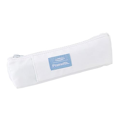 Dawutocap Notizbuch Federmäppchen Journal Tasche Make-up Stifthalter mit verstellbarem Gummiband für Hardcover Journal Notizbuch Stifthalter mit verstellbarem Gummiband, weiß von Dawutocap