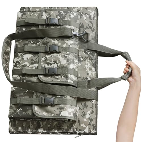 Dawutocap Reisetasche mit mehreren Fächern, Reise-Organizer, Tragetasche für Zubehör der 3. Generation, camouflage grün, Mass Beauty Dawutocap Reisetasche mit mehreren Fächern, Reise-Organizer, Tragetasche für Zubehör der 3. Generation, camouflage grün, Mass Beauty von Dawutocap