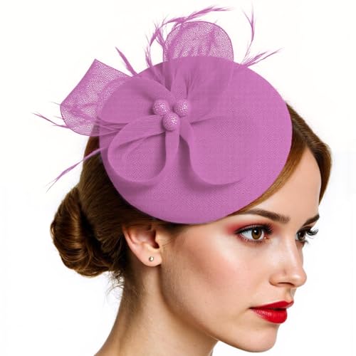 Elegante Fascinator Mode Kopfbedeckungsthema Head Accessoire Für Frauen Die Hochzeiten Oder Sozialen Veranstaltungen Teilnehmen von Dawutocap