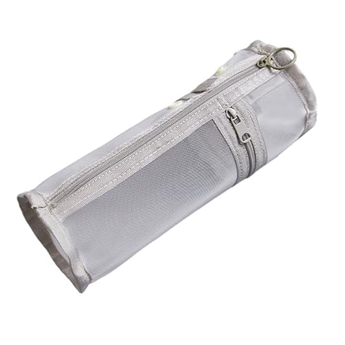 Federmäppchen im japanischen Stil, großes Fassungsvermögen, transparente Stiftebeutel, Netz-Organizer, Netz-Bleistifte, transparent, japanische Stile, Schulbedarf, grau Federmäppchen im japanischen Stil, großes Fassungsvermögen, transparente Stiftebeutel, Netz-Organizer, Netz-Bleistifte, transparent, japanische Stile, Schulbedarf, grau von Dawutocap