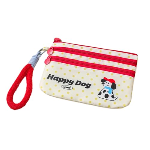 Kartenhalter mit Cartoon-Motiv, mit Reißverschluss, leichte Aufbewahrung, organisiert für Reisen, Büro, Schule, unverzichtbarer Cartoon-Kartenhalter mit Umhängeband, Little Dog, Mass Beauty Kartenhalter mit Cartoon-Motiv, mit Reißverschluss, leichte Aufbewahrung, organisiert für Reisen, Büro, Schule, unverzichtbarer Cartoon-Kartenhalter mit Umhängeband, Little Dog, Mass Beauty von Dawutocap