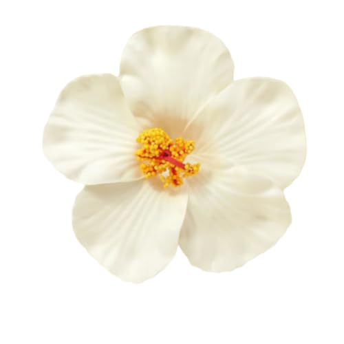 Künstliche Hibiskus Blumenhaarclip Stark Sicher Für Hochzeiten Partys Und Strand Urlaub Frauen Haardekoration von Dawutocap