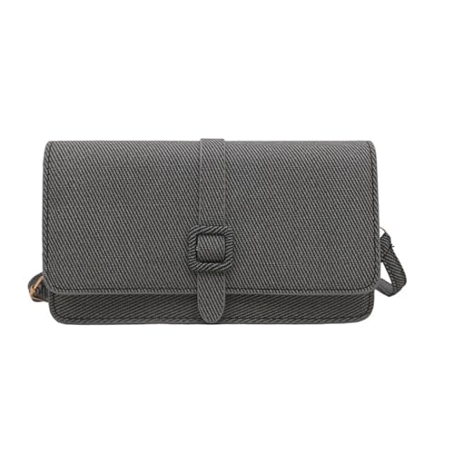 Modische Umhängetasche für Damen, PU-Leder, schlicht, klein, quadratisch, stilvolle Kuriertasche für den täglichen Gebrauch, modische Schultertasche, klein, quadratisch, PU-Leder, Schwarz , One Size Modische Umhängetasche für Damen, PU-Leder, schlicht, klein, quadratisch, stilvolle Kuriertasche für den täglichen Gebrauch, modische Schultertasche, klein, quadratisch, PU-Leder, Schwarz , One Size von Dawutocap