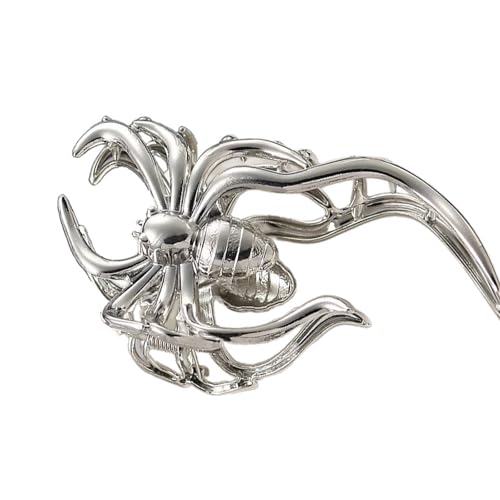 Sichere Spiders Haircip Multi Use Nonslip Haarklaue Für Frauen Mädchen Täglich Und Halloween Event Head Accessoire Metal Hair Clip von Dawutocap