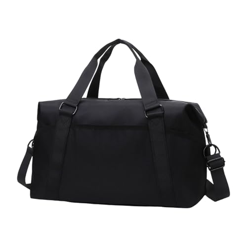 Turnbeutel mit Gepäckhülle und mehreren Staufächern, Nass- und Trockentrennung für Workouts Geschäftsreisen wasserabweisend Reisen, Schwarz , Mass Beauty von Dawutocap