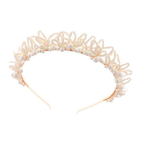 Vintage Styles Legiert Haarband Mit Kunstperlen Verschmutzung Mode Stirnband Haarzubehör Für Prom Event Frisuren Braut Haarband von Dawutocap