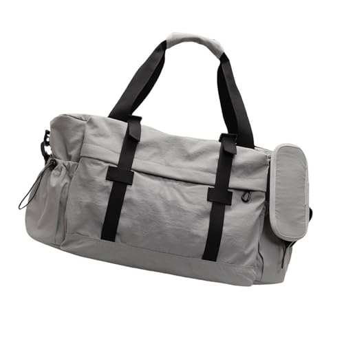 Workout-Tasche, wasserabweisend, Turnbeutel, Training mit Nassfach mit bequemem Schultergurt, bequemer Schultergurt, Fitnessstudio, grau, Mass Beauty Workout-Tasche, wasserabweisend, Turnbeutel, Training mit Nassfach mit bequemem Schultergurt, bequemer Schultergurt, Fitnessstudio, grau, Mass Beauty von Dawutocap