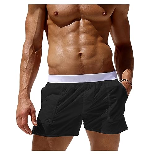 Dawwoti Herren Badehose Schwimmen Badebekleidung Transparent Trunk Strand Trunks Mit von Dawwoti