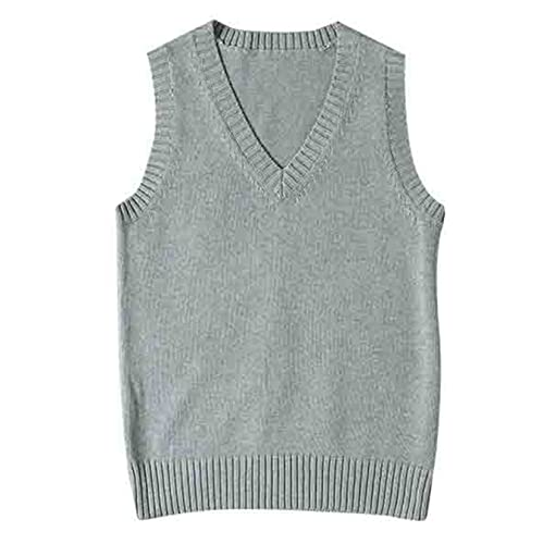 Frauen Gestrickte Pullover Westen Ärmellose Jumper Baumwolle Tank Top Grundlegende Strickwaren von Dawwoti