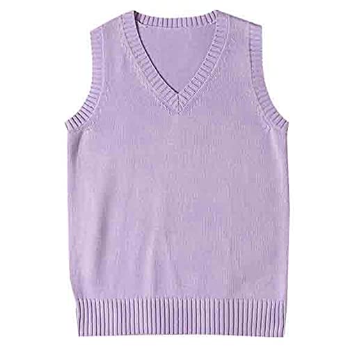 Frauen Gestrickte Pullover Westen Ärmellose Jumper Baumwolle Tank Top Grundlegende Strickwaren von Dawwoti