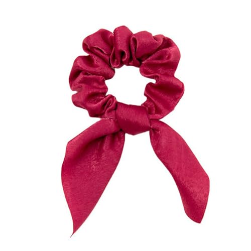 Frauen Haarband Ribbon Bogen Haare Haarzubehör Kopfschmuck Blumenhaarschal Haar Bindungen von Dawwoti