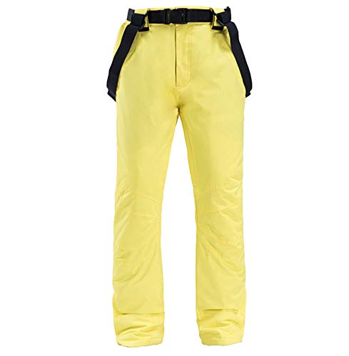 Herren Hosenträger Ski Hose Winddicht Wasserdicht Dick Ski-Outfit Baumwolle Ski Schneehose Im Freien Thermischen Dauerhaft Golfreisehose Camping von Dawwoti