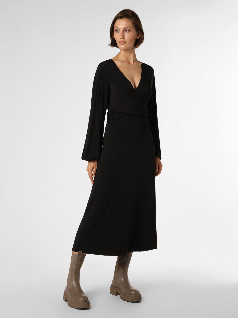 DAY Birger et Mikkelsen Kleid Damen V-Ausschnitt, schwarz von Day Birger Et Mikkelsen