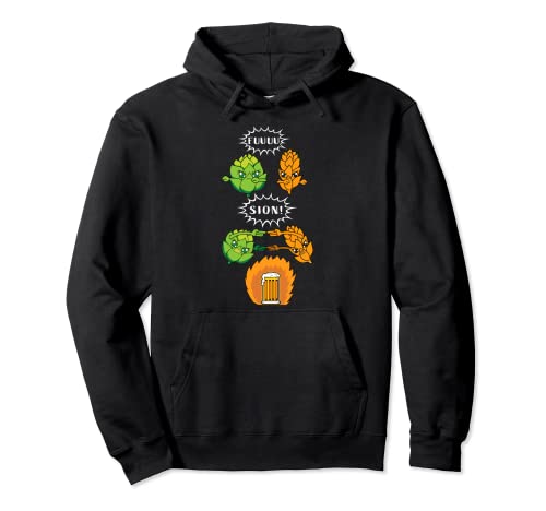 Bier Fusion - Hopfen und Malz Fusion - Herren Biertrinker Pullover Hoodie Bier Fusion - Hopfen und Malz Fusion - Herren Biertrinker Pullover Hoodie von Day Drinking Squad