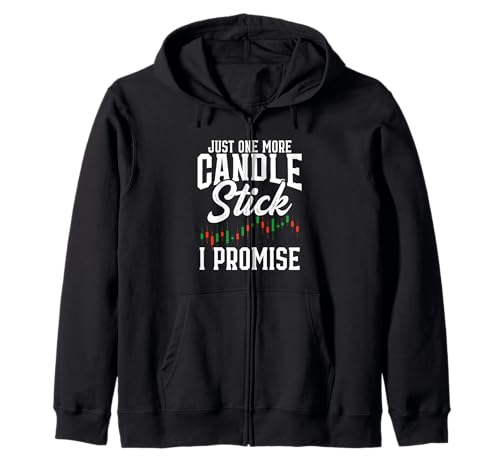 Nur noch ein Kerzenständer Ich verspreche Aktienhandel Kapuzenjacke Nur noch ein Kerzenständer Ich verspreche Aktienhandel Kapuzenjacke von Day Trader Stock Exchange Market Trading Trader