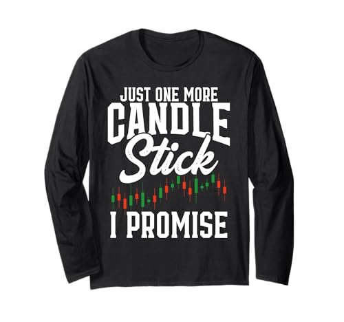 Nur noch ein Kerzenständer Ich verspreche Aktienhandel Langarmshirt Nur noch ein Kerzenständer Ich verspreche Aktienhandel Langarmshirt von Day Trader Stock Exchange Market Trading Trader