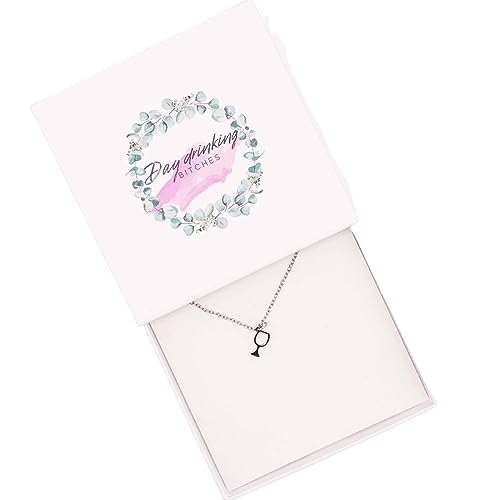 Day drinking Bitches DDB Armband Weinliebe, Schmuck silber, Armband Damen, Armbänder, Modeschmuck, Weinarmband, 1 Stück von Day drinking Bitches